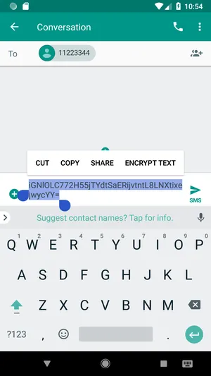 Encrypt Text